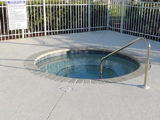 Pool & Spa area